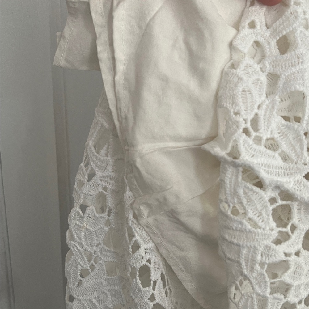 Astr Cream Lace Midi Dress - Picture 5 of 7